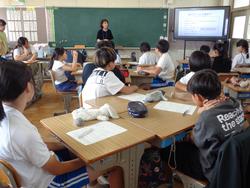 6年生スクールカウンセラーの授業