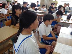 6年生スクールカウンセラーの授業