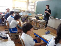 6年生スクールカウンセラーの授業