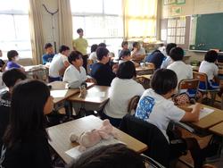 6年生スクールカウンセラーの授業