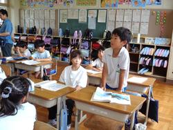2年生国語の授業