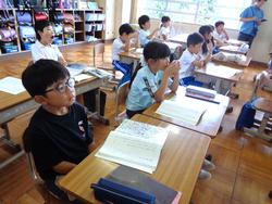 2年生国語の授業