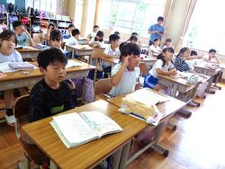 2年生国語の授業
