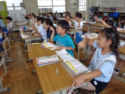 2年生国語の授業