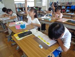 2年生国語の授業