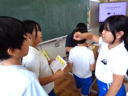 2年生国語の授業