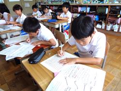 4年生国語の授業