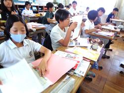 6年生社会の授業