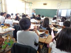 6年生社会の授業