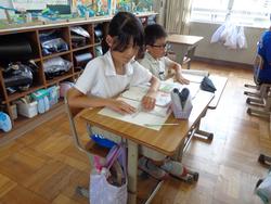 4年生算数の授業