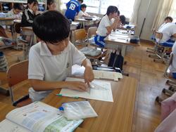 4年生算数の授業