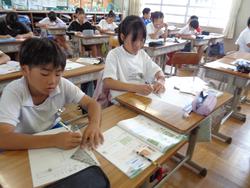 4年生算数の授業