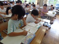 2年生算数の授業