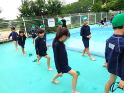 2年生水泳指導