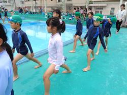 2年生水泳指導