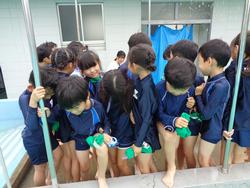 2年生水泳指導