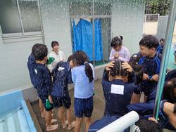 2年生水泳指導