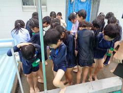 2年生水泳指導