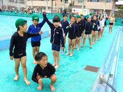 2年生水泳指導