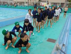 2年生水泳指導