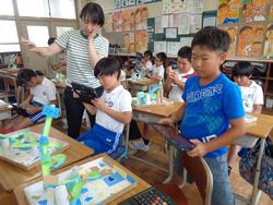 4年生図工の授業