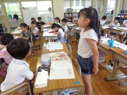 2年生国語の授業