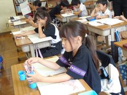 2年生国語の授業