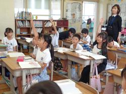 2年生国語の授業