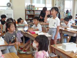 2年生国語の授業