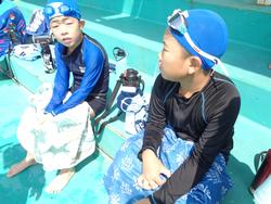 4年生水泳指導