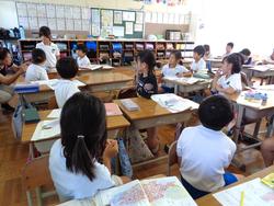 2年生国語の授業