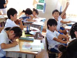 2年生国語の授業