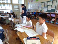 2年生国語の授業
