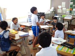2年生国語の授業