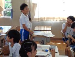 2年生国語の授業