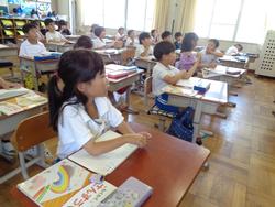 1年生算数の授業