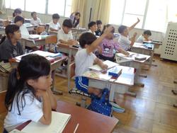1年生算数の授業