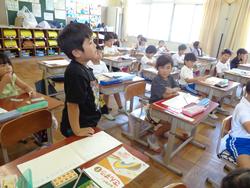 1年生算数の授業