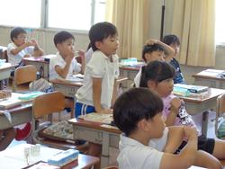 1年生算数の授業