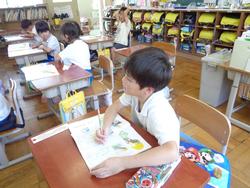 1年生国語の授業