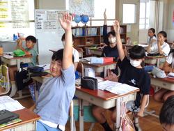 5年生家庭科の授業