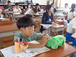 5年生家庭科の授業