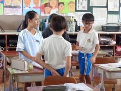 5年生家庭科の授業