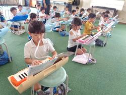 1年生音楽の授業