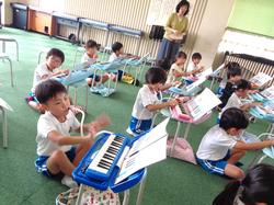 1年生音楽の授業