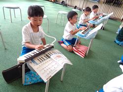 1年生音楽の授業
