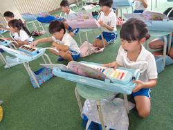 1年生音楽の授業