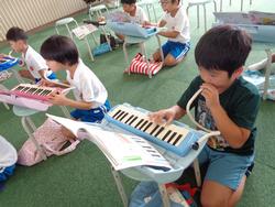 1年生音楽の授業