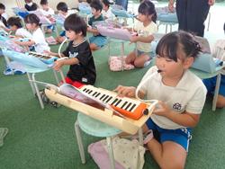 1年生音楽の授業