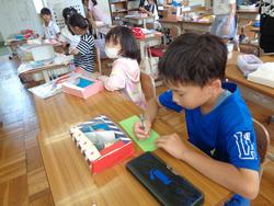 2年生図工の授業